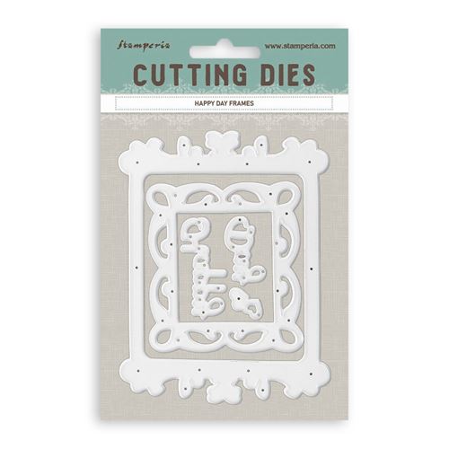 Cutting Dies Happy Day frames