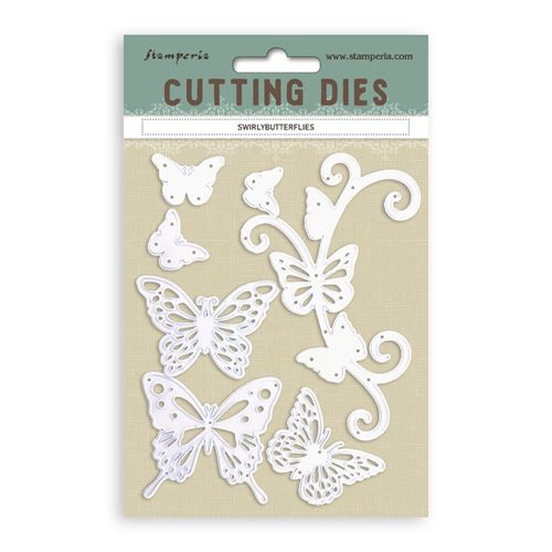 Cutting Dies Swirly butterflies