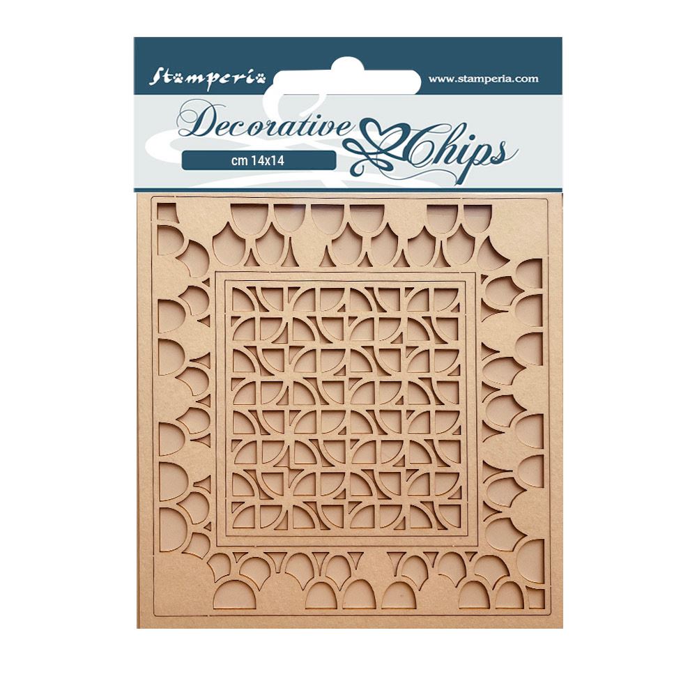 Decorative Chips Bauhaus Pattern