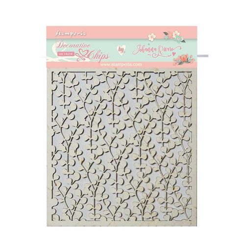 Decorative Chips Circle of Love Texture 