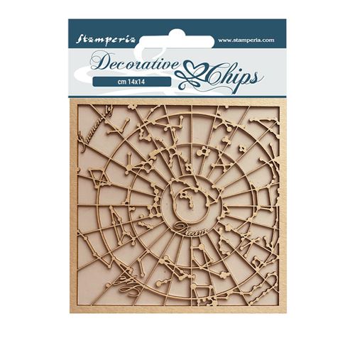 Decorative Chips Cosmos Infinitiy Costellazione