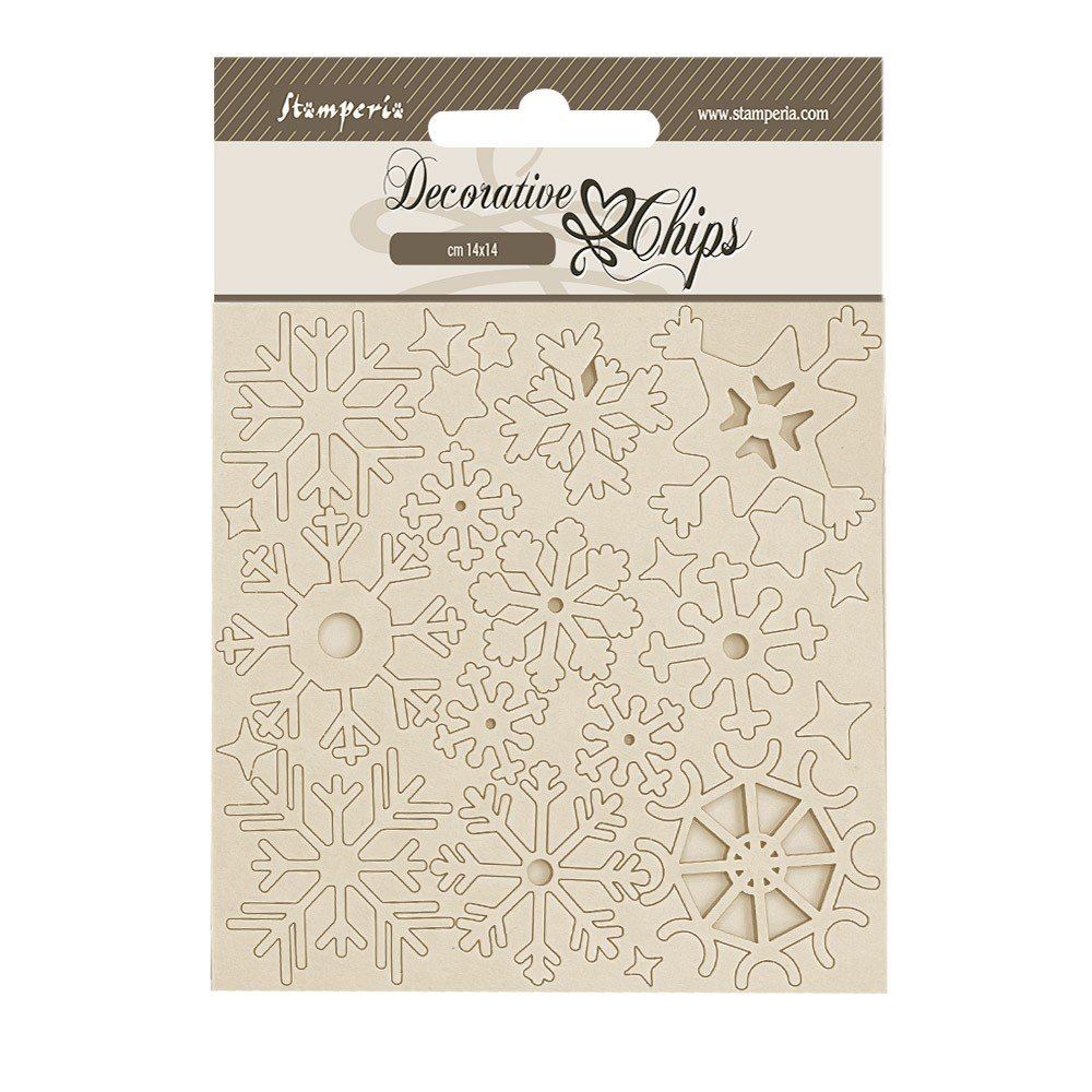 Decorative Chips Create Happiness Dewdrops  fiocchi neve