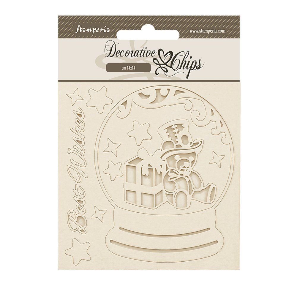 Decorative Chips Gear up for Christmas snowglobes