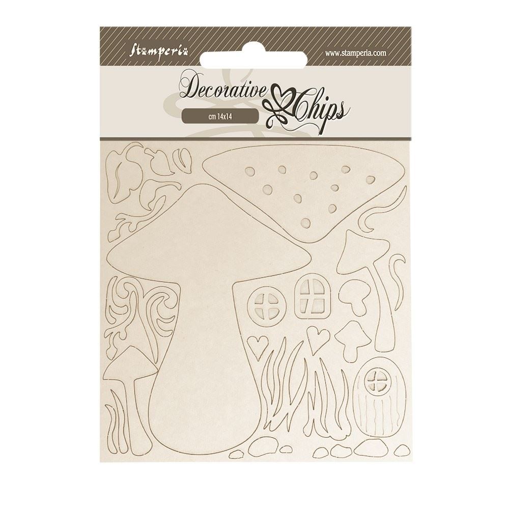 Decorative Chips Hidden Grove funghi