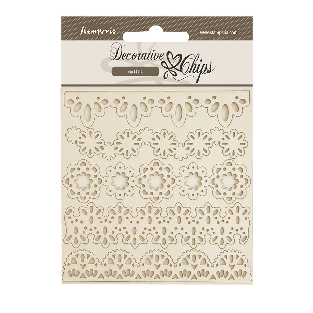 Decorative Chips Old Lace pizzi e bordure