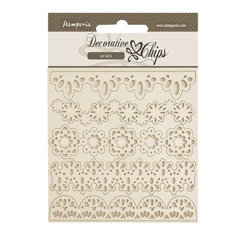Decorative Chips Old Lace pizzi e bordure
