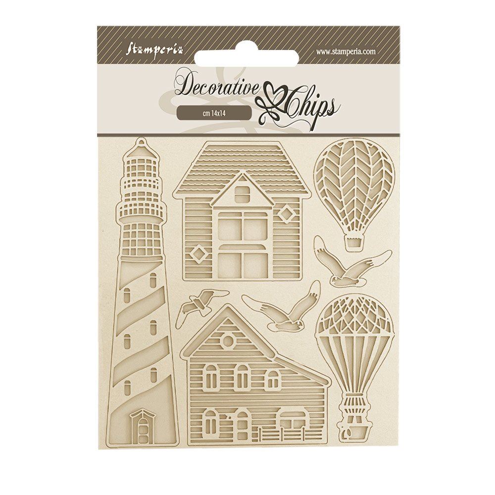 Decorative Chips Sea Land faro