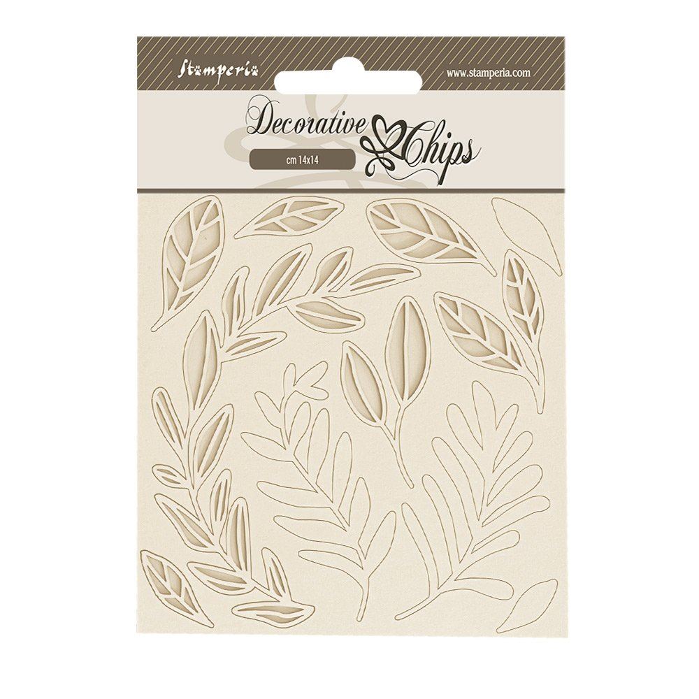 Decorative Chips Secret Diary foglie