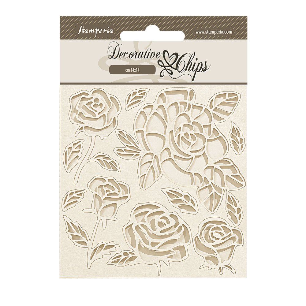 Decorative Chips Shabby Rose texture di rose