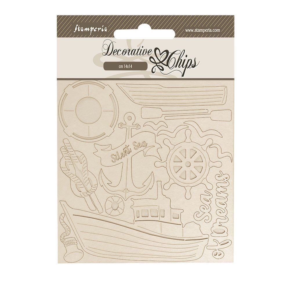 Decorative Chips Silent Sea barca