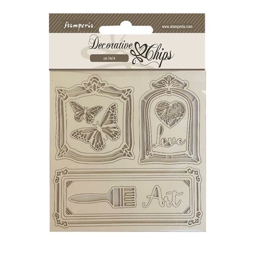 Decorative Chips Sunflower Art cornici