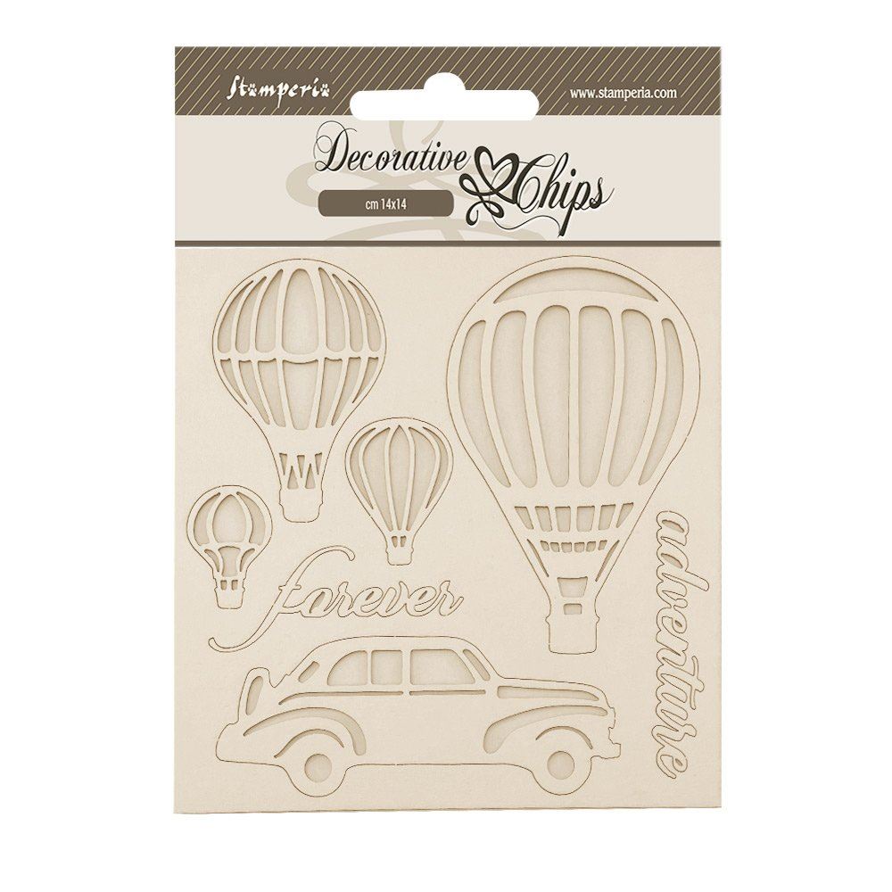 Decorative Chips Timeless mongolfiere