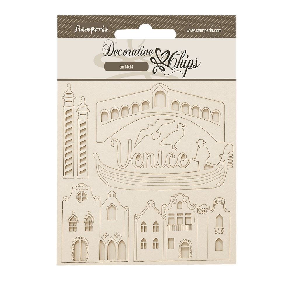 Decorative Chips Venice City of Art elementi