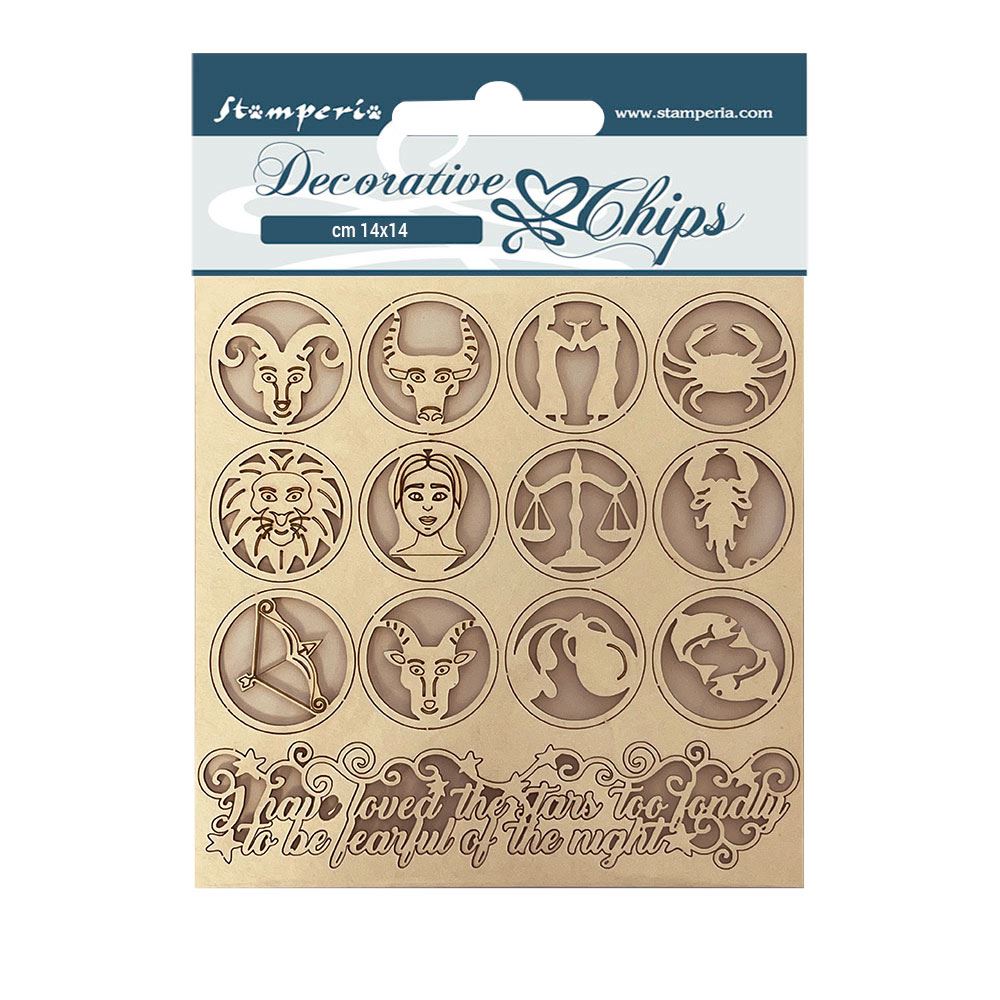 Decorative chips Alchemy Simboli