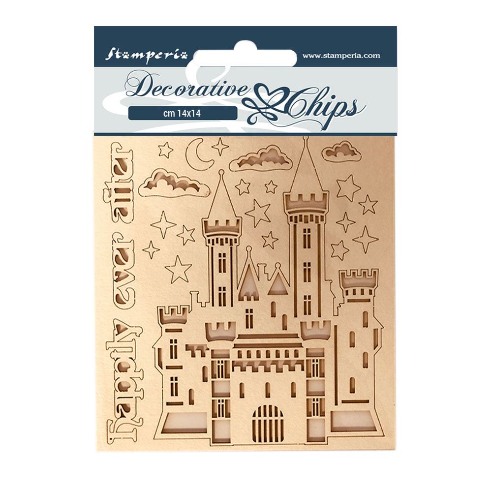 Decorative chips Sleeping Beauty castello