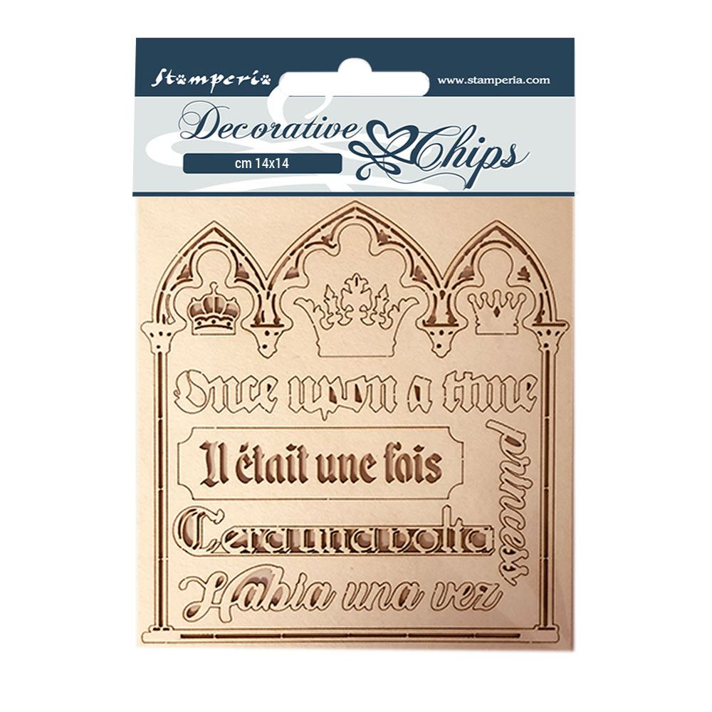 Decorative chips Sleeping Beauty frasi