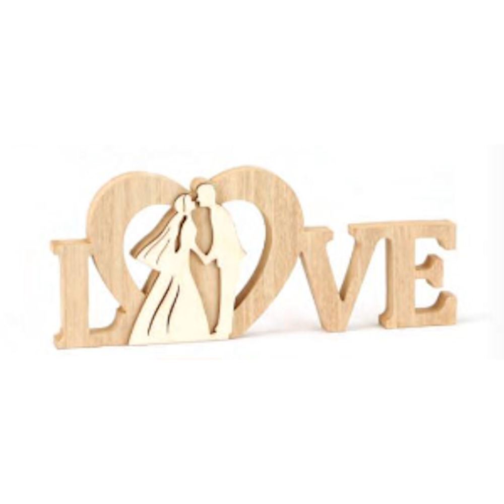 Decorazione da tavolo Love per matrimoni