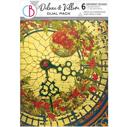 Deluxe Paper Gold & Vellum Dual Pack A4 Toy Shop