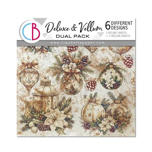 Deluxe Paper Pearl Copper & Vellum Dual Pack Winter Season