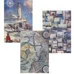 Deluxe Paper Silver & Vellum Dual Pack A4 An Artist Journey