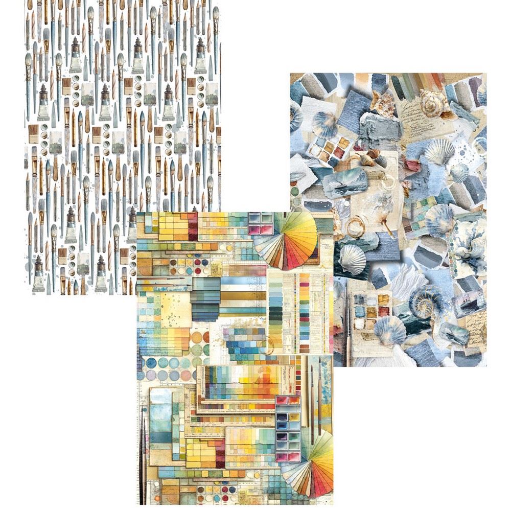 Deluxe Paper Silver & Vellum Dual Pack A4 An Artist Journey - Mondo Fai ...