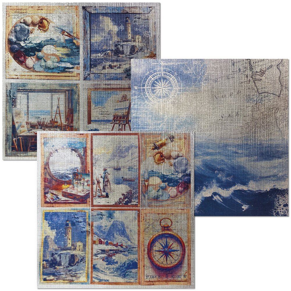 Deluxe Paper Silver & Vellum Dual Pack An Artist Journey