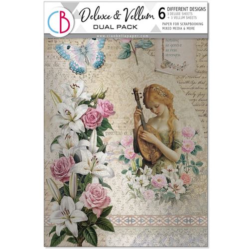 Deluxe & Vellum Dual Pack A4 Courtly Love