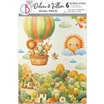 Deluxe & Vellum Dual Pack A4 Lunibloom