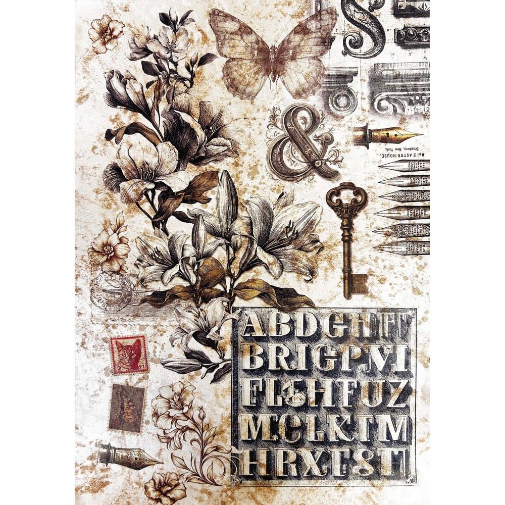 Deluxe & Vellum Dual Pack A4 Typographic