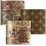 Deluxe & Vellum Dual Pack Chocolate Wanderlust cm 15 x 15