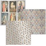 Deluxe & Vellum Dual Pack Courtly Love cm 15 x 15
