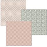 Deluxe & Vellum Dual Pack Courtly Love cm 15 x 15