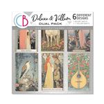 Deluxe & Vellum Dual Pack Courtly Love cm 15 x 15