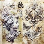 Deluxe & Vellum Dual Pack Typographic cm 15 x 15