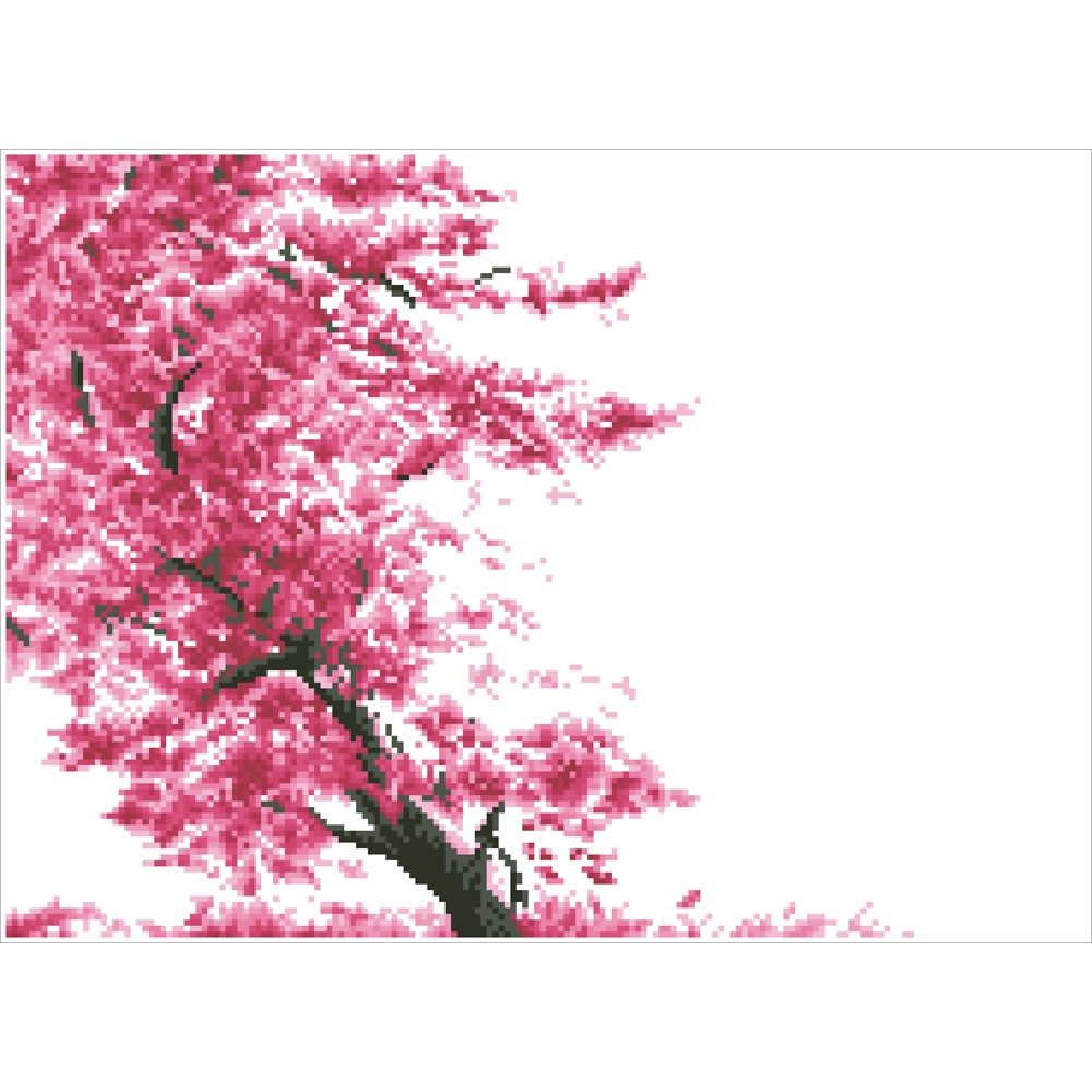 Diamond Dotz Cherry Blossom Mountain - Mondo Fai da Te