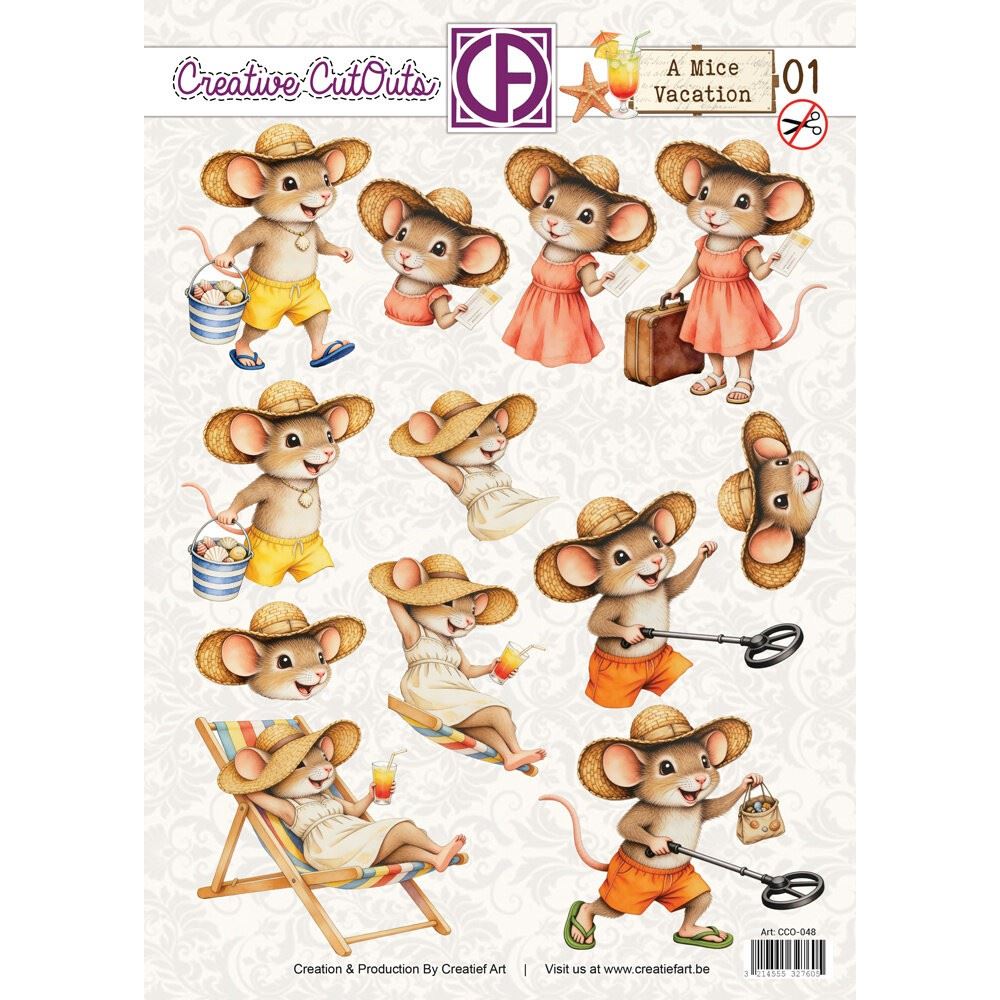 Die Cut A Mice Vacation 01