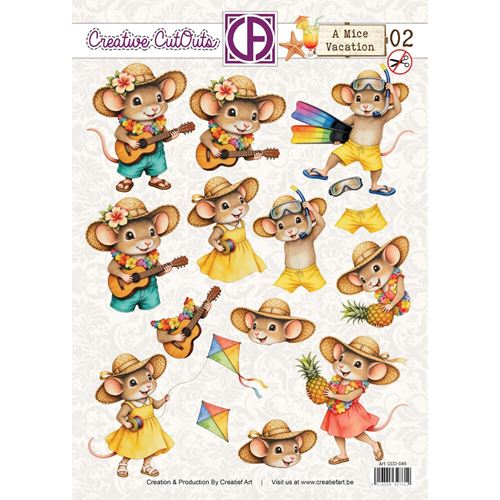 Die Cut A Mice Vacation 02