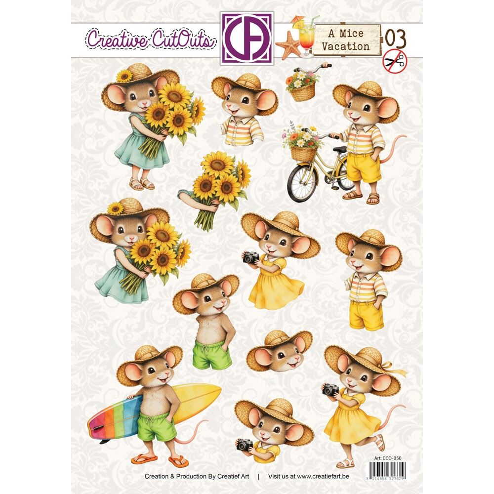 Die Cut A Mice Vacation 03