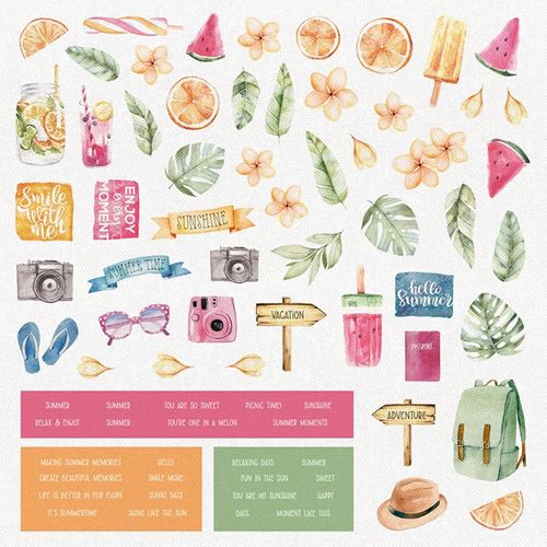 Die Cut Crazy Summer
