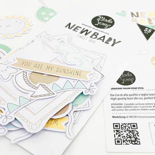 Die Cut New Baby Boy