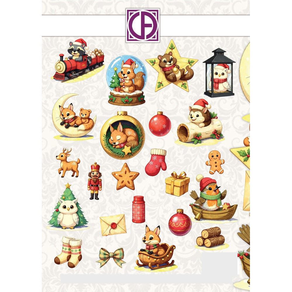 Die Cuts Christmas Animals