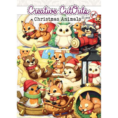 Die Cuts Christmas Animals