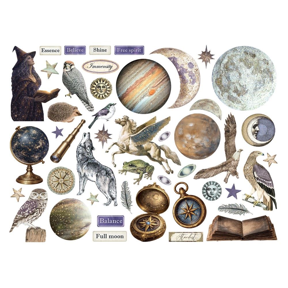 Die Cuts Cosmos New Stamperia