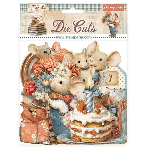 Die Cuts Family Stamperia