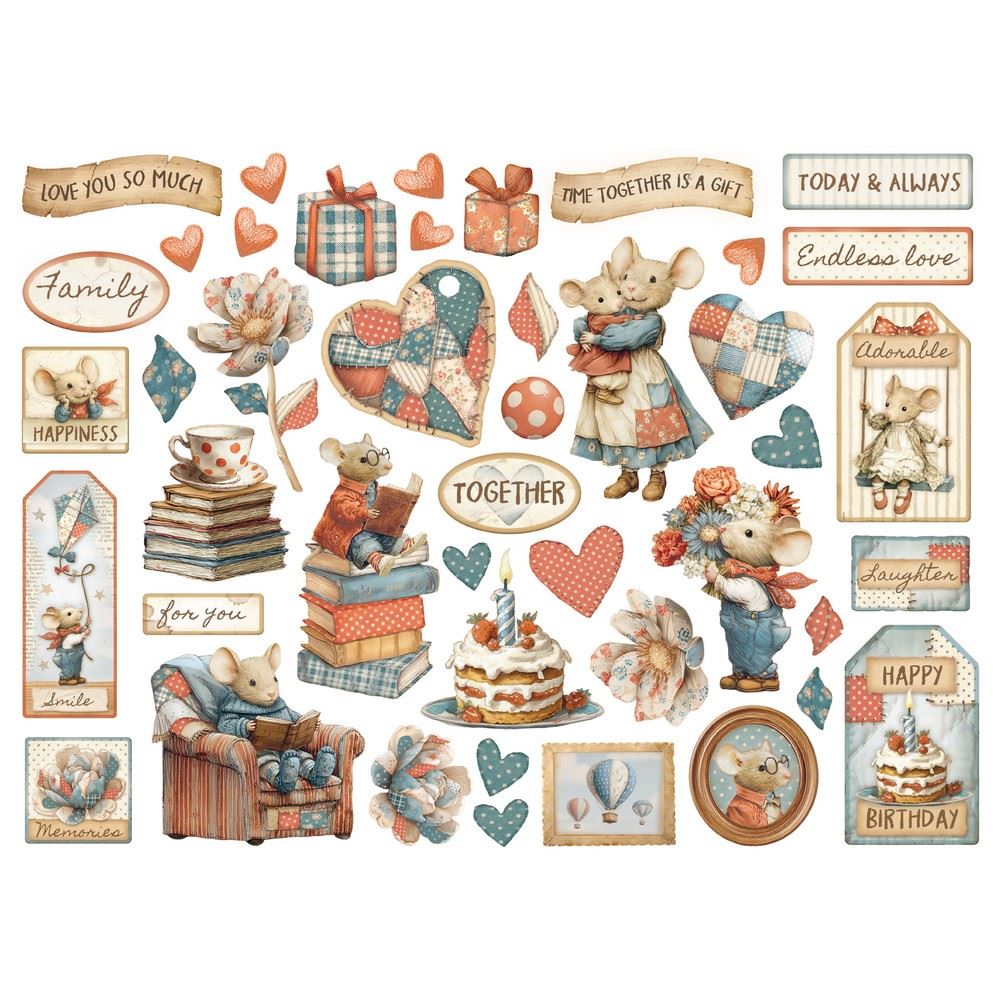 Die Cuts Family Stamperia