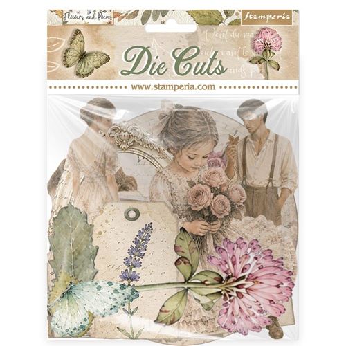 Die Cuts Flowers and Poems Stamperia