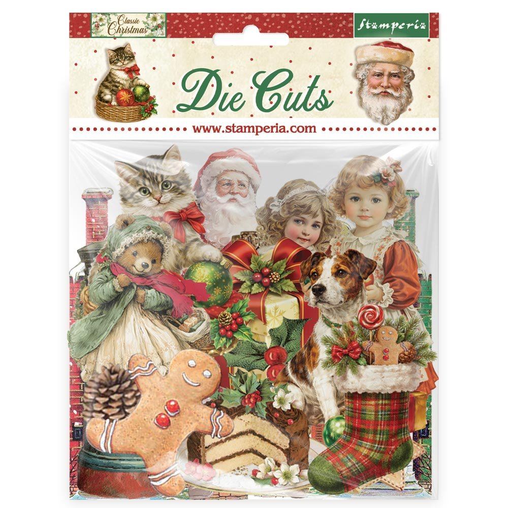 Die Cuts New Classic Christmas Stamperia