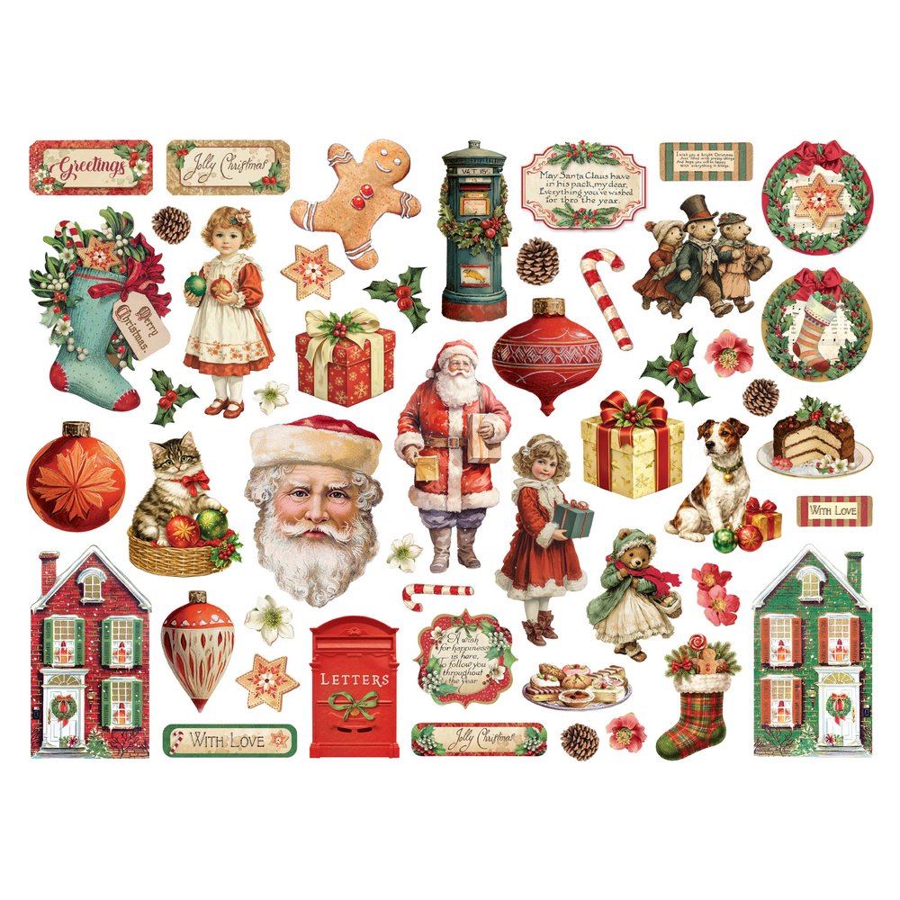 Die Cuts New Classic Christmas Stamperia