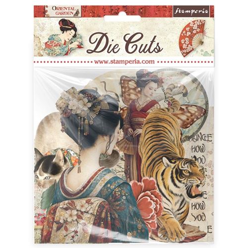 Die Cuts New Oriental Garden Stamperia