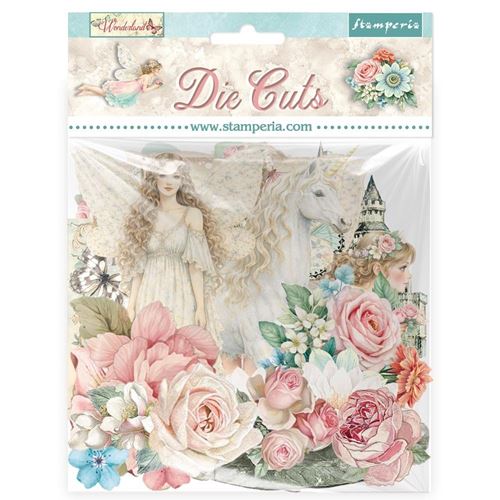 Die Cuts New Wonderland Stamperia